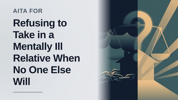 The 25-Year-Old Scapegoat Who Refused to Become an Unpaid Nurse for His Entitled, Hypocritical Family