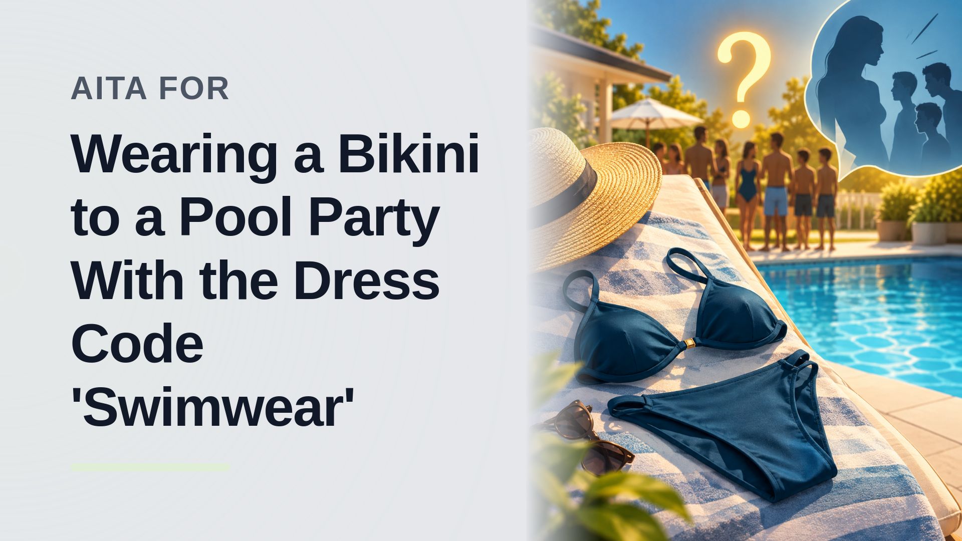 The Accidental Rulebreaker Who Triggered The Neighborhood Modesty Police Over a Simple Bikini