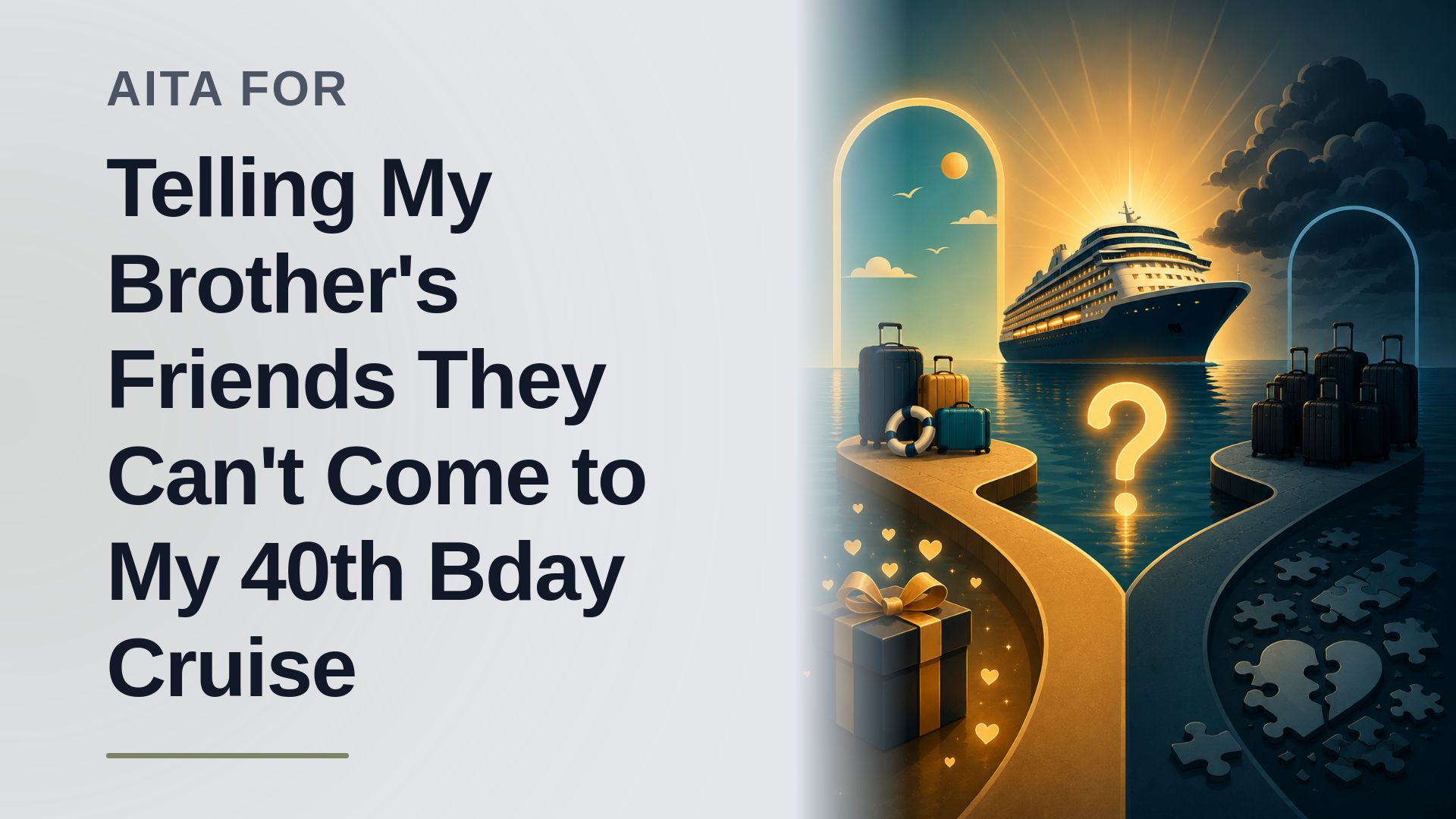The Boundary-Setting Sibling Who Drew a Line in the Ocean Against The Ultimate Entitled Brother