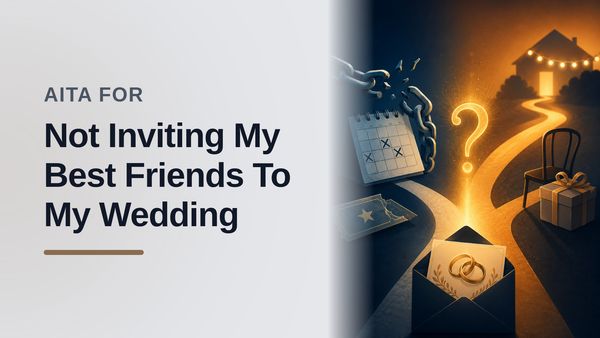 The Accommodating Best Friend Who Finally Cut The Habitual Flakes From Her Wedding List