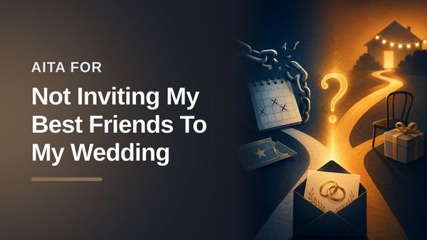 The Accommodating Best Friend Who Finally Cut The Habitual Flakes From Her Wedding List