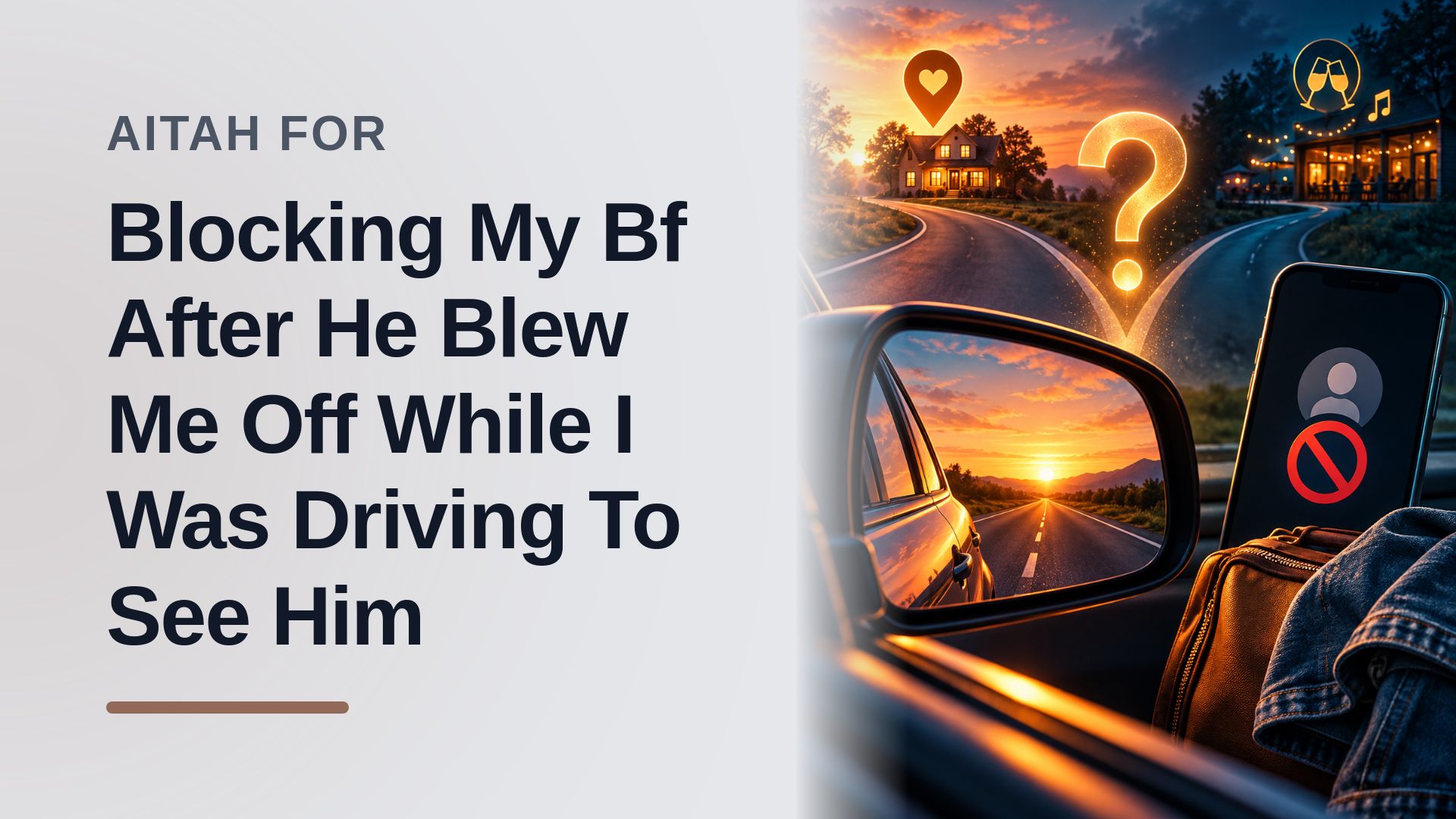 The Accommodating Partner Who Slammed the Brakes on an Entitled Boyfriend