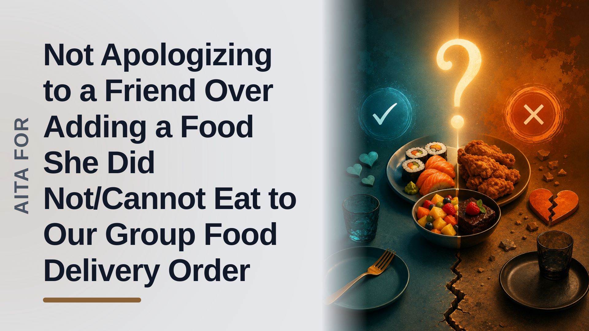 The Accommodating Host Who Refused to Bow Down to an Entitled Guest Over a Takeout Order