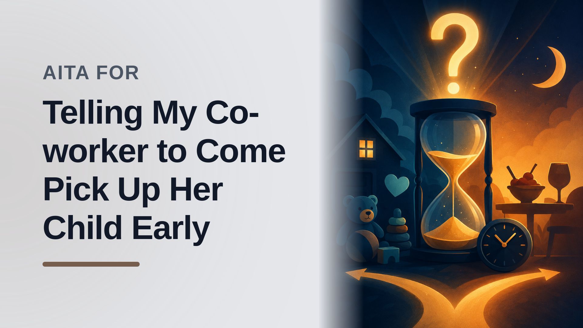 The Accommodating Mom Who Called Time on an Entitled Coworker's Babysitting Bait-And-Switch