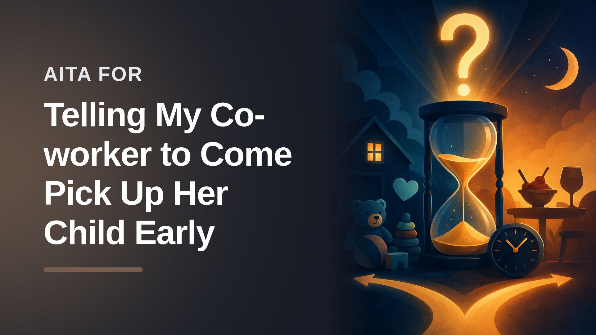 The Accommodating Mom Who Called Time on an Entitled Coworker's Babysitting Bait-And-Switch