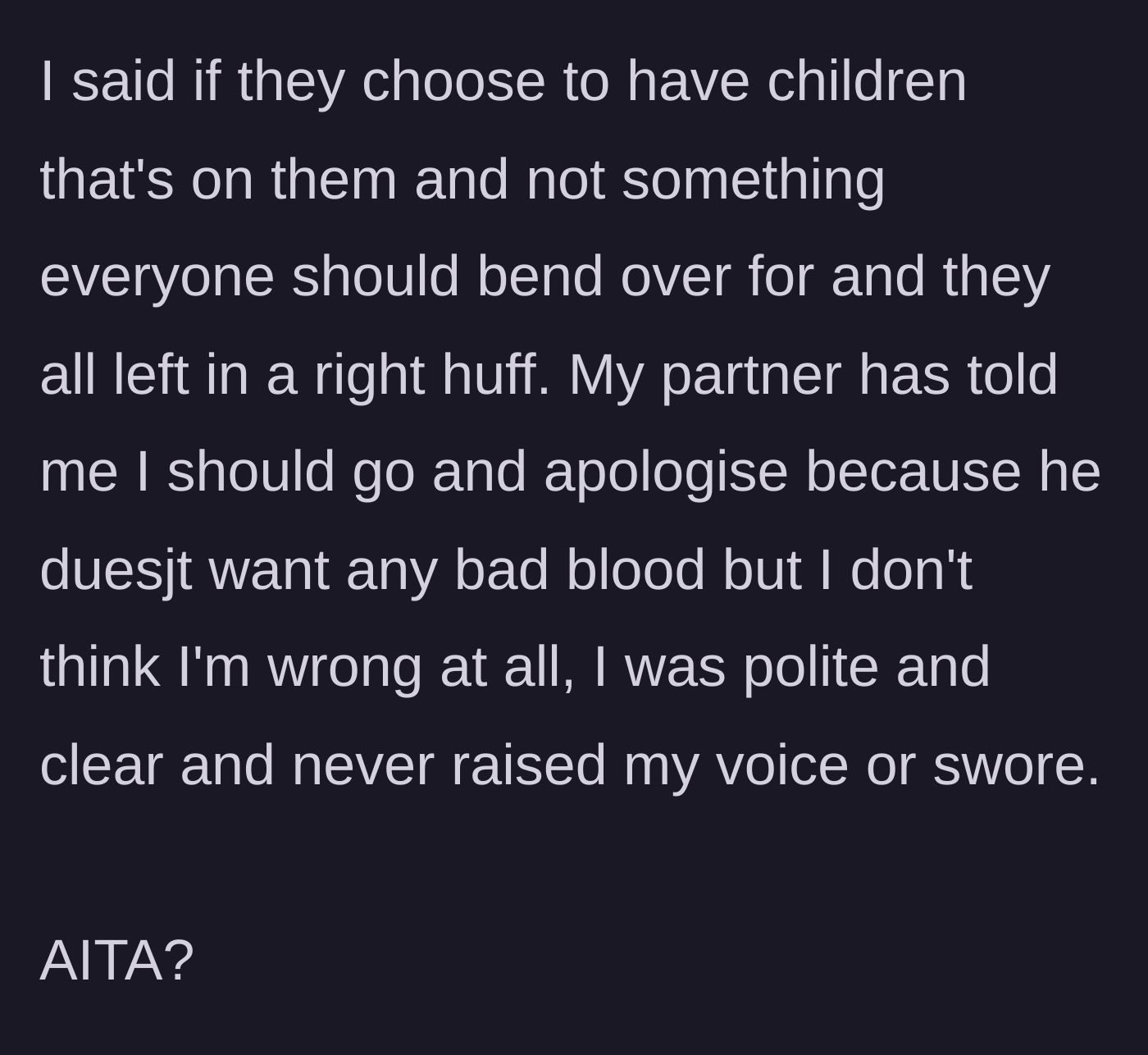 Story part 7 - Homeowner rejects the 'village' argument, leaving the neighbors furious, while the partner suggests apologizing to keep the peace.