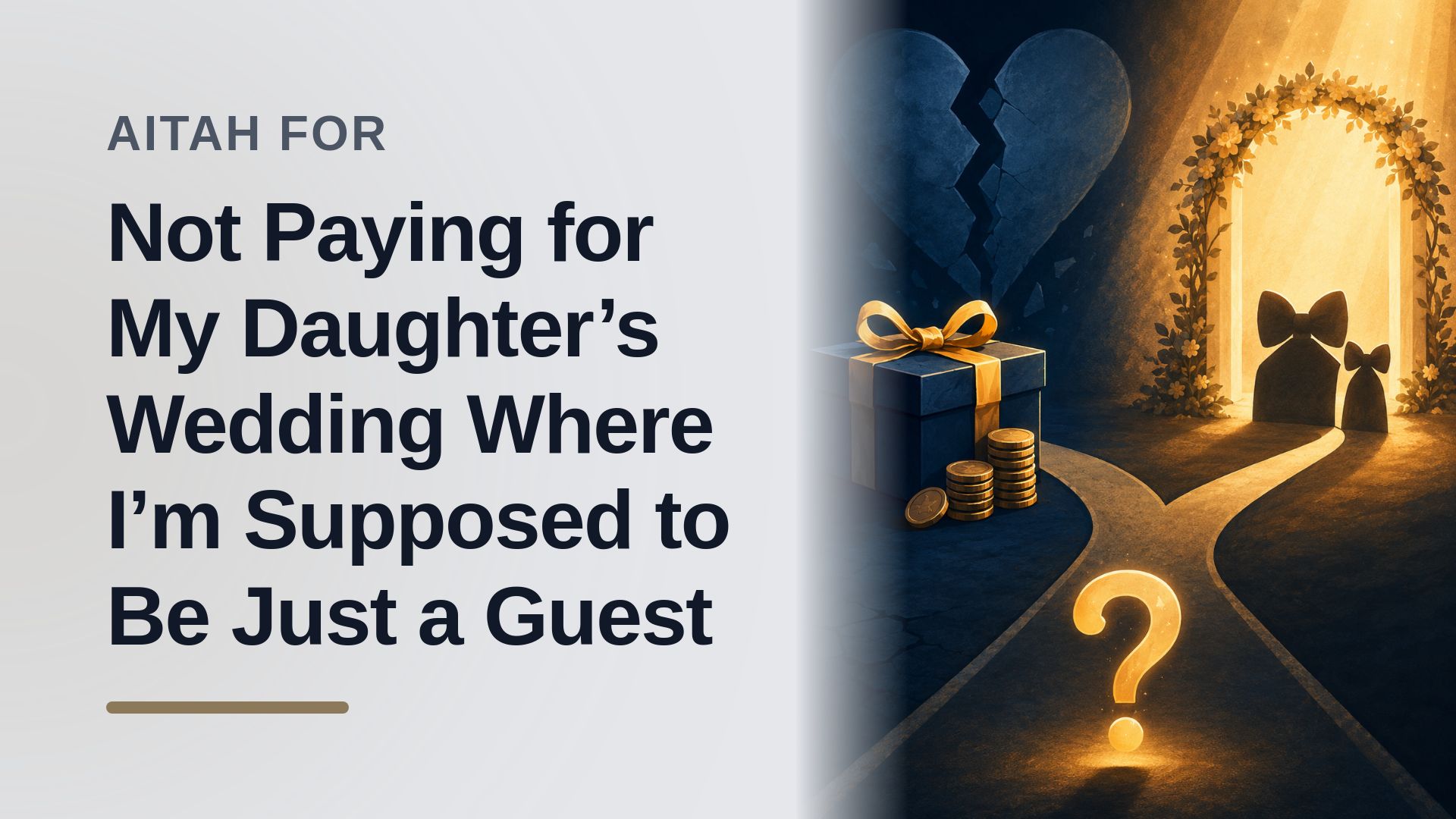 The Alienated Father Who Refused to Fund His Entitled Daughter's Audacious Wedding Demands