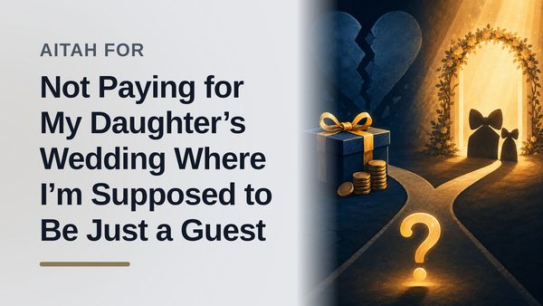 The Alienated Father Who Refused to Fund His Entitled Daughter's Audacious Wedding Demands