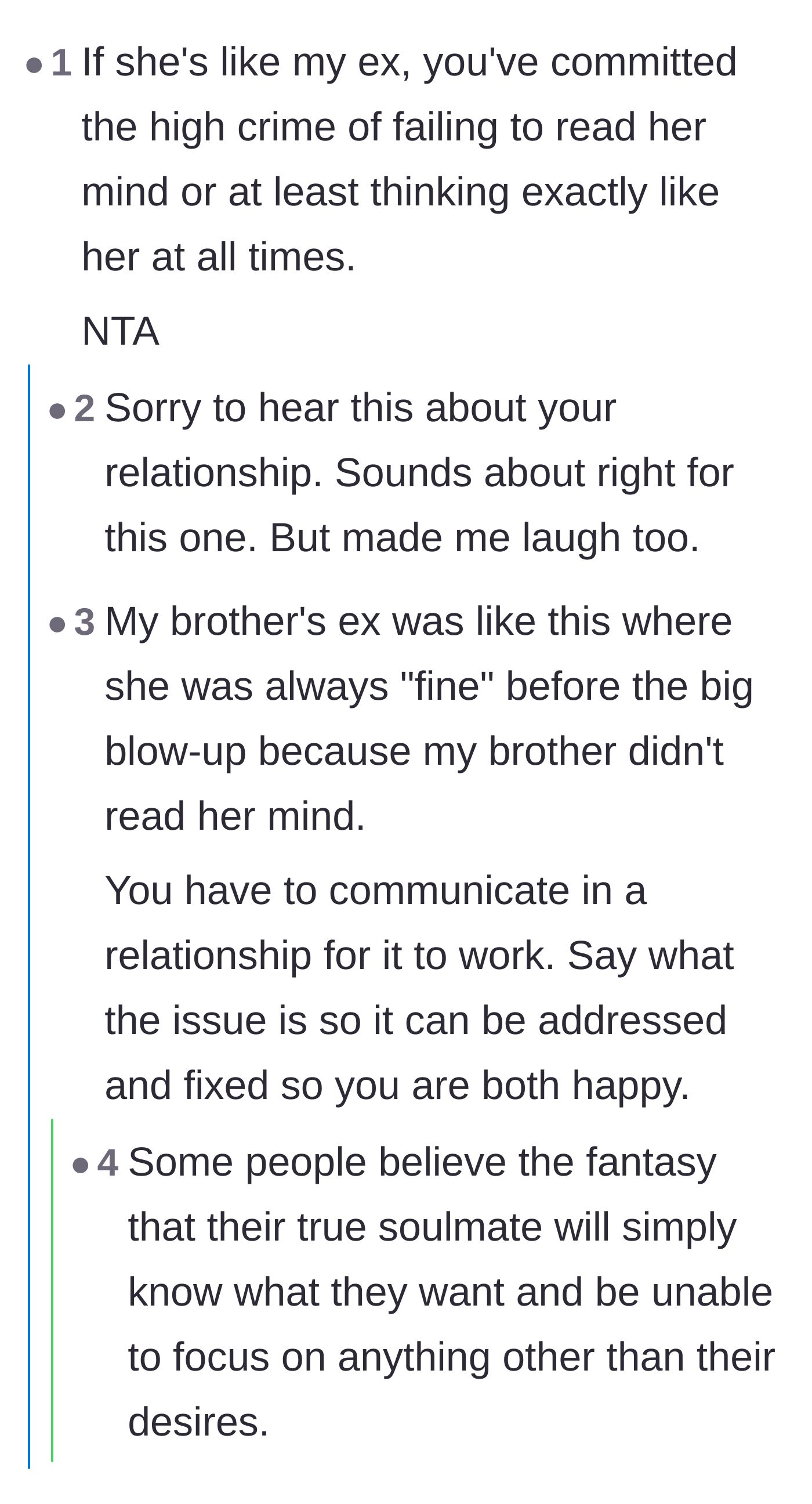 Comment thread 6 - Commenters compare the friend to toxic exes who demand mind-reading and throw tantrums when their unspoken needs aren't met.