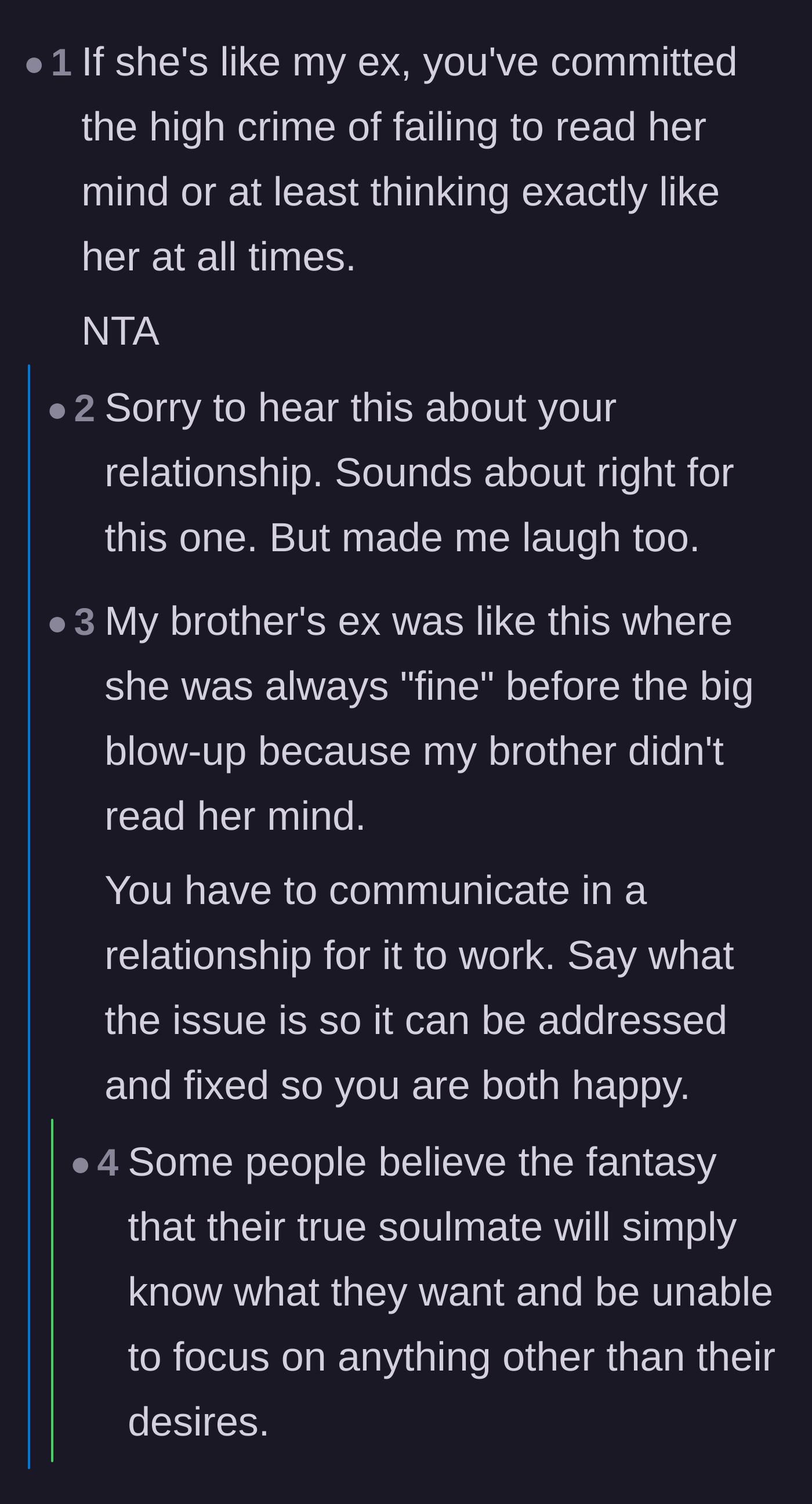 Comment thread 6 - Commenters compare the friend to toxic exes who demand mind-reading and throw tantrums when their unspoken needs aren't met.