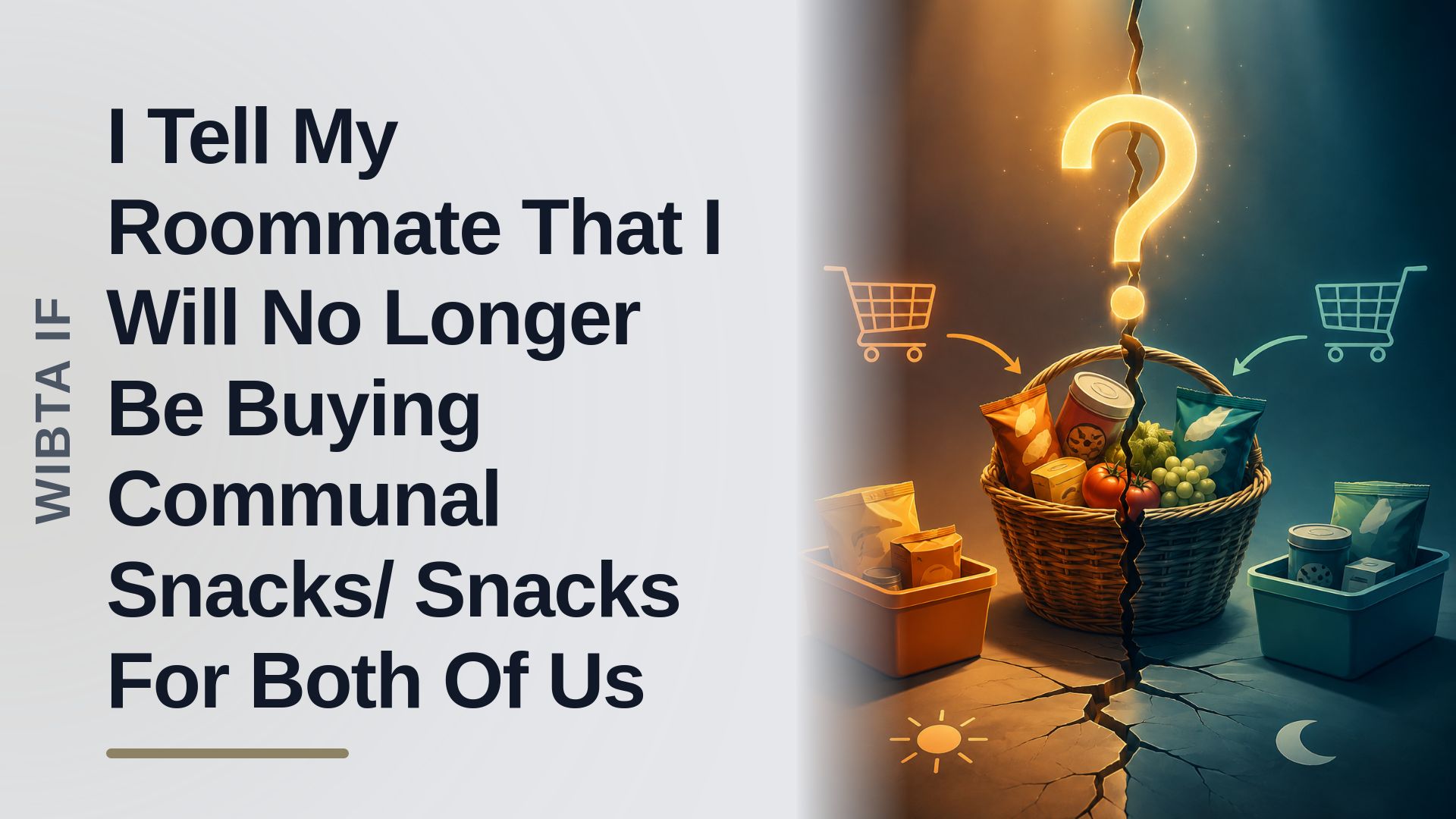 The Anxious Provider Who Cut Off Groceries For Her Entitled Roommate