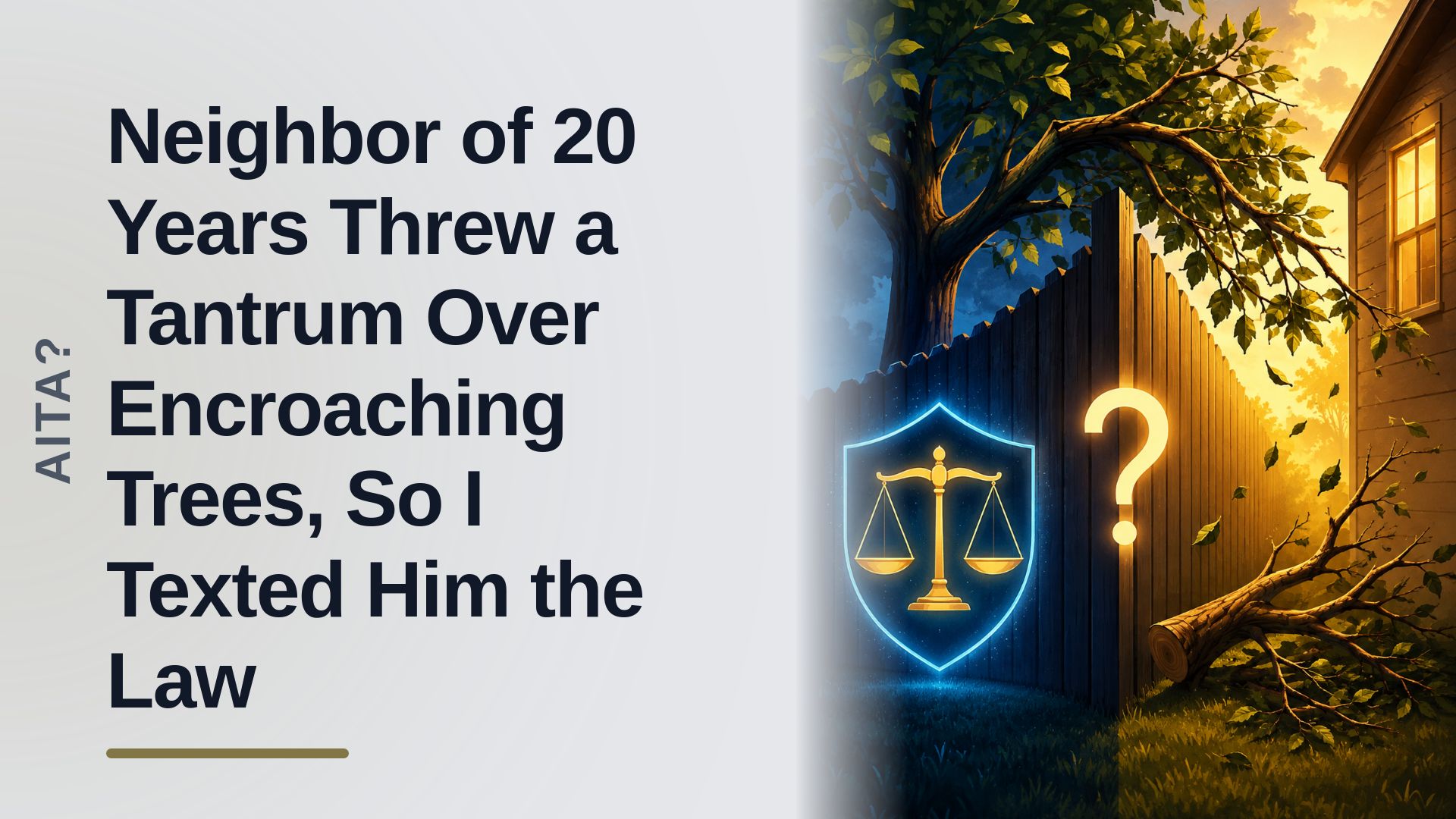 The Armchair Lawyer Who Dropped the Gavel on a Tantrum-Throwing Neighbor