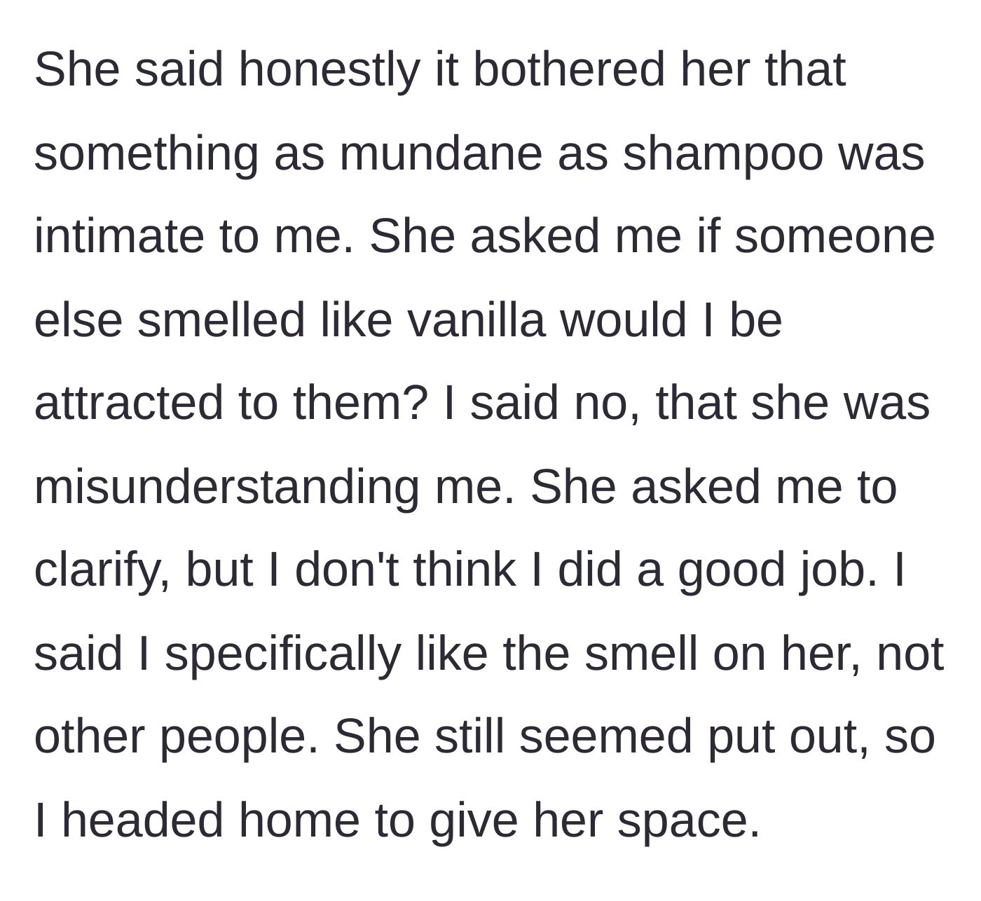 Story part 4 - Frustrated boyfriend deciding to leave the apartment to give his girlfriend some space to process.