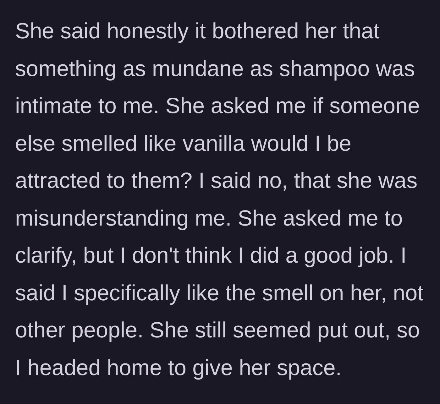 Story part 4 - Frustrated boyfriend deciding to leave the apartment to give his girlfriend some space to process.