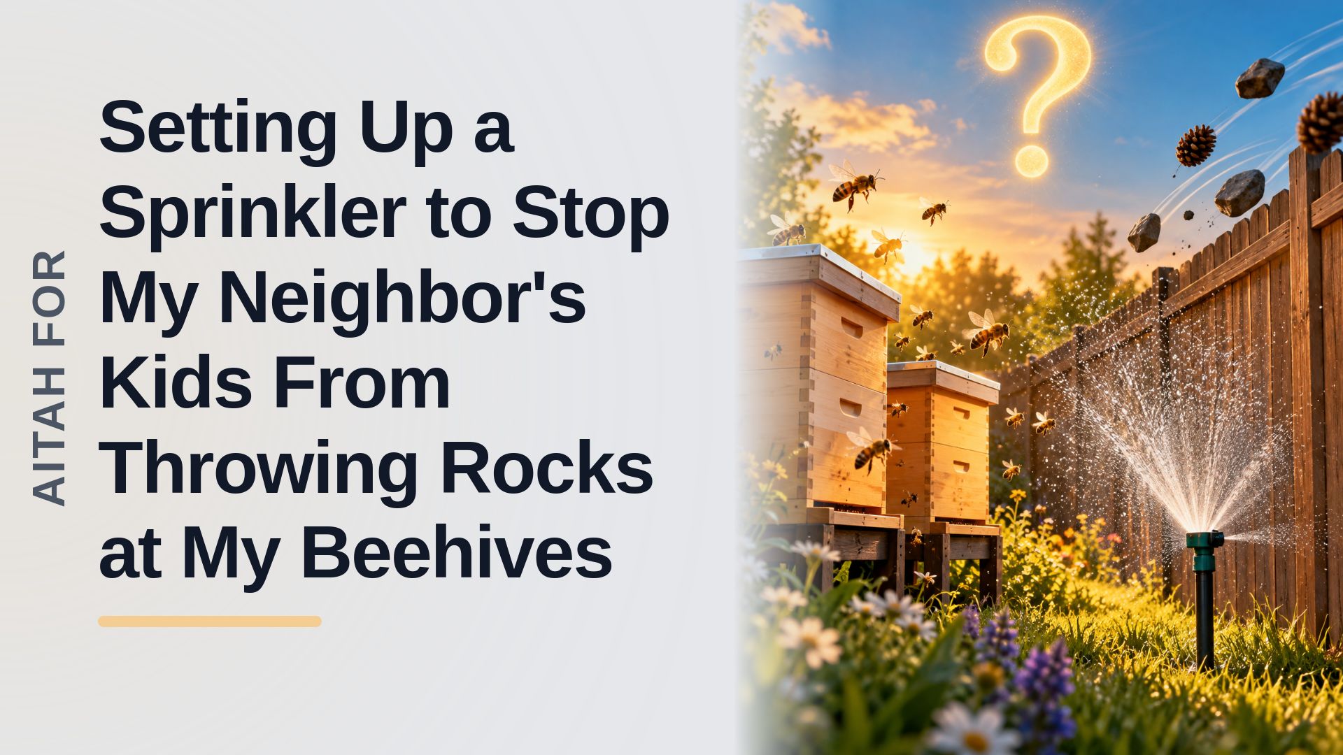 The Boundary-Setting Beekeeper Who Deployed a Sprinkler Against an Entitled Parent