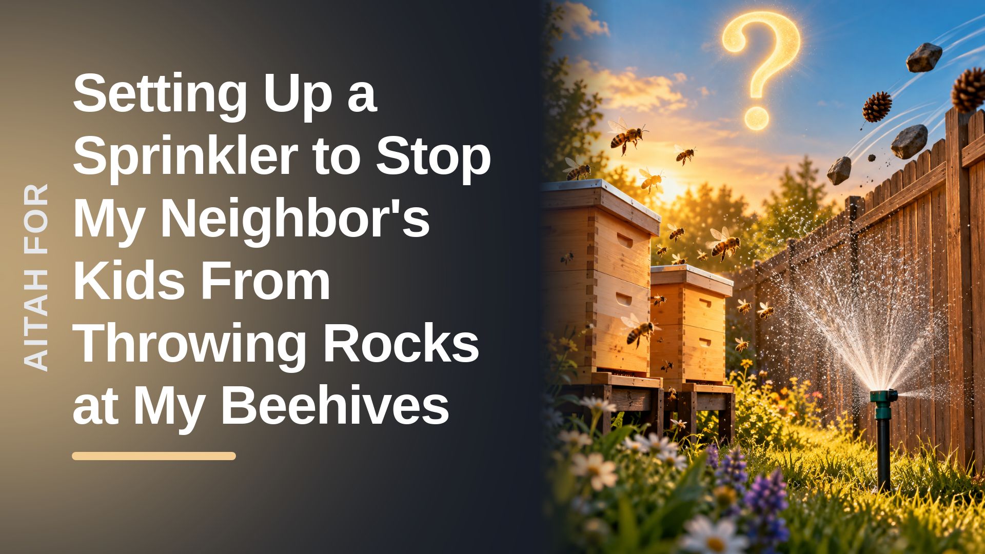 The Boundary-Setting Beekeeper Who Deployed a Sprinkler Against an Entitled Parent