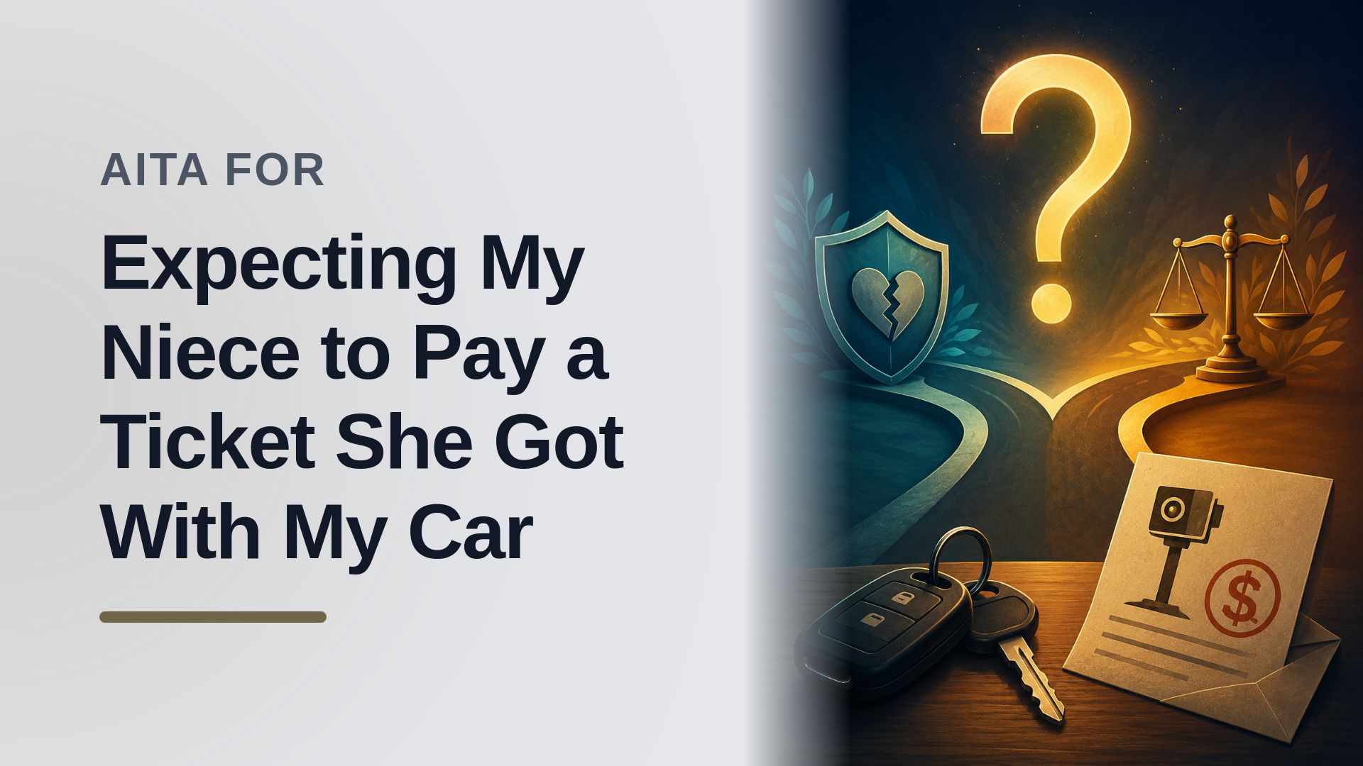 The Betrayed Uncle Who Demanded His Entitled Niece Pay Her Own $200 Speeding Ticket
