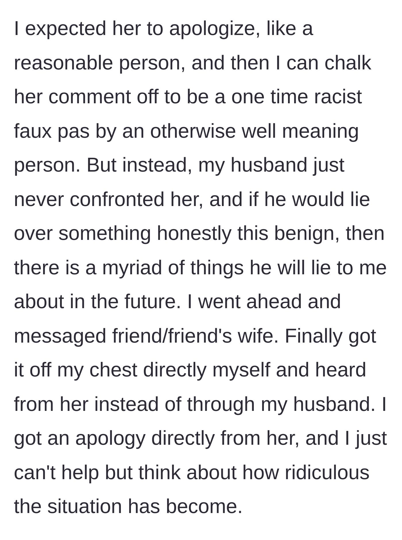 Story part 12 - A woman sending a text message directly to her husband's friend's wife.