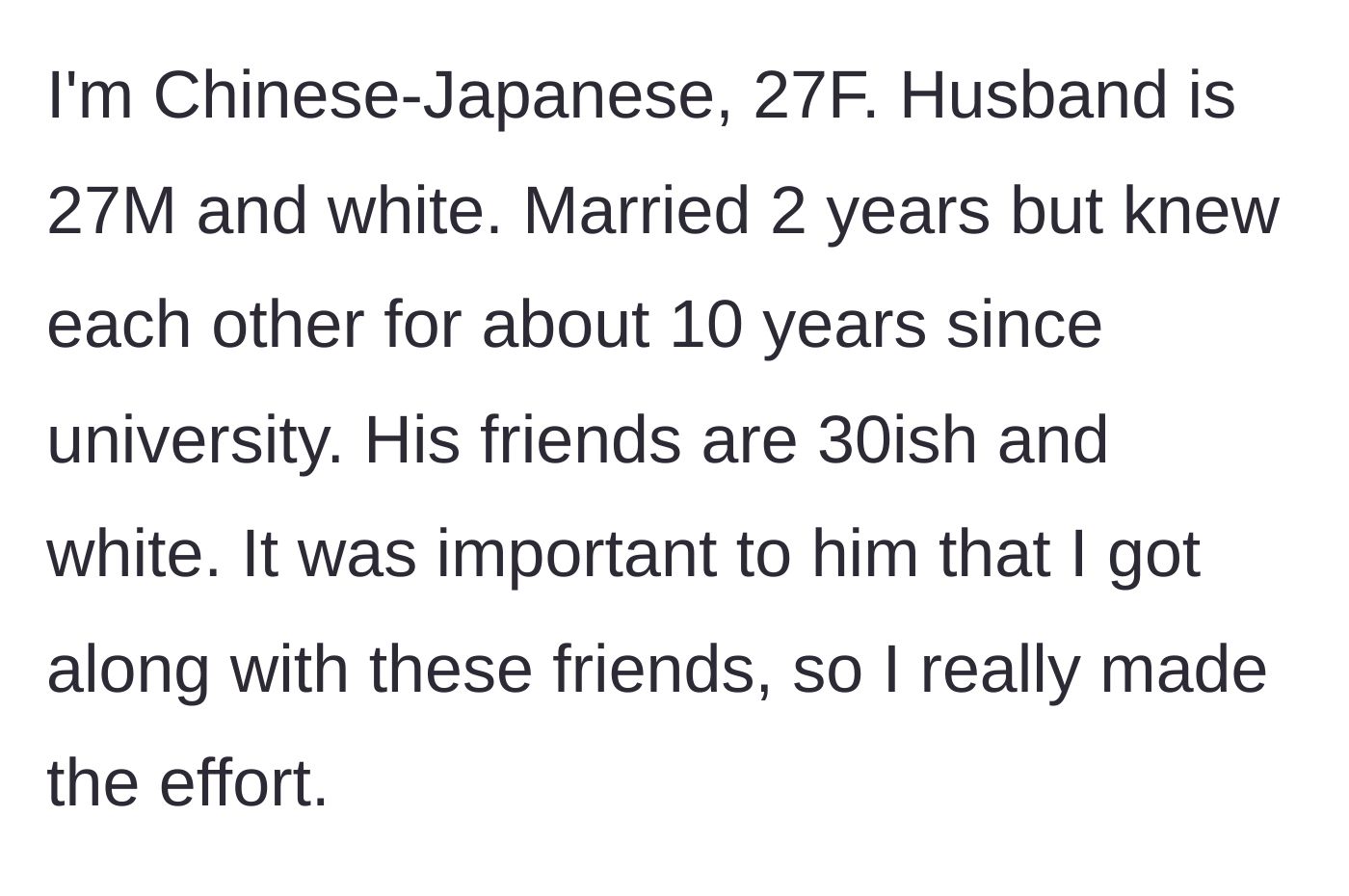 Story part 1 - A young diverse couple smiling before a conflict arises.