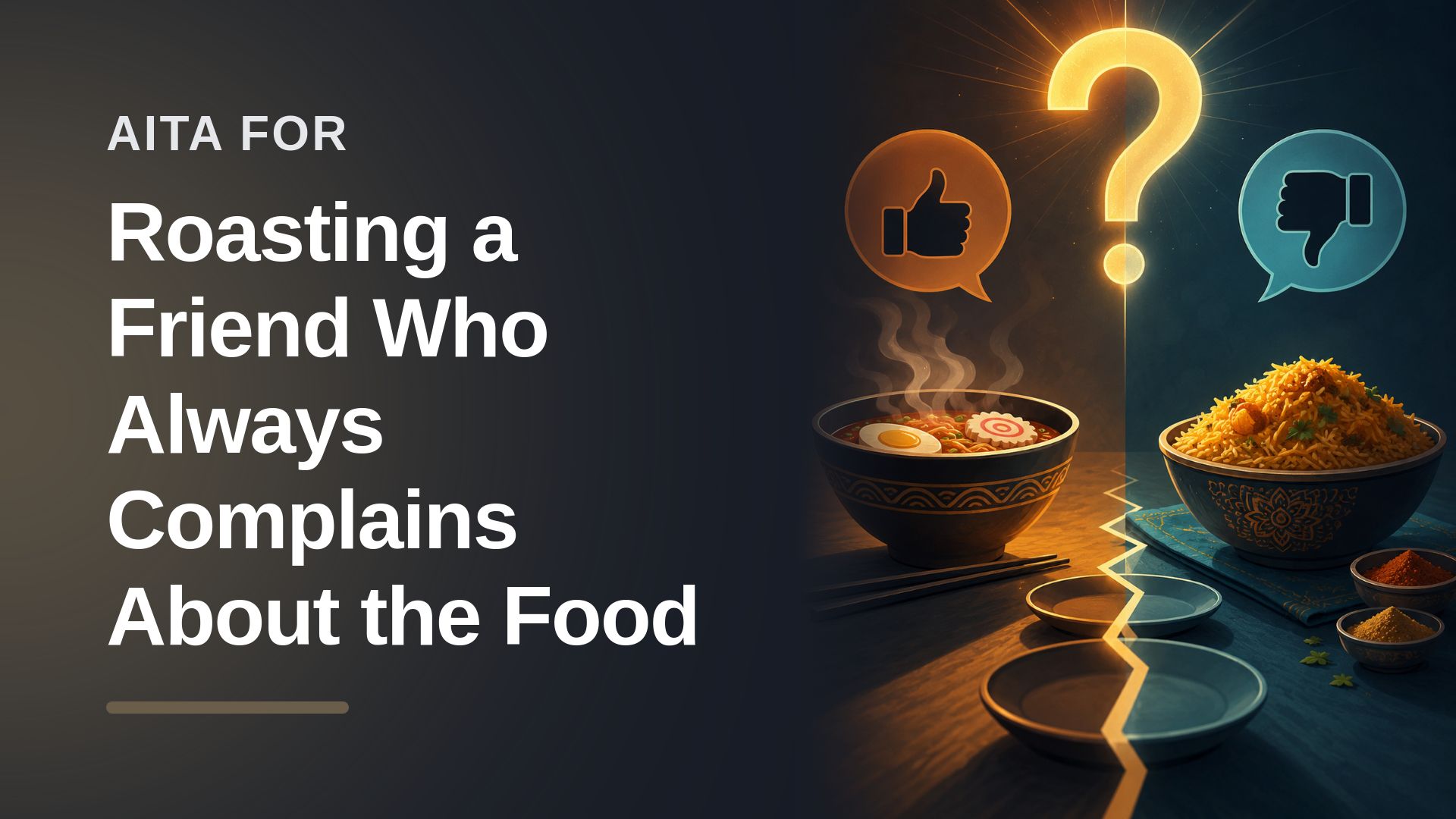 The Blunt Friend Who Finally Roasted The Group's Ultimate Food Snob