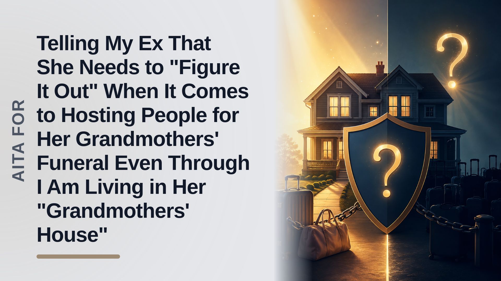 The Boundary-Enforcing Ex-Husband Who Locked the Doors Against The Wildly Entitled Ex-Wife