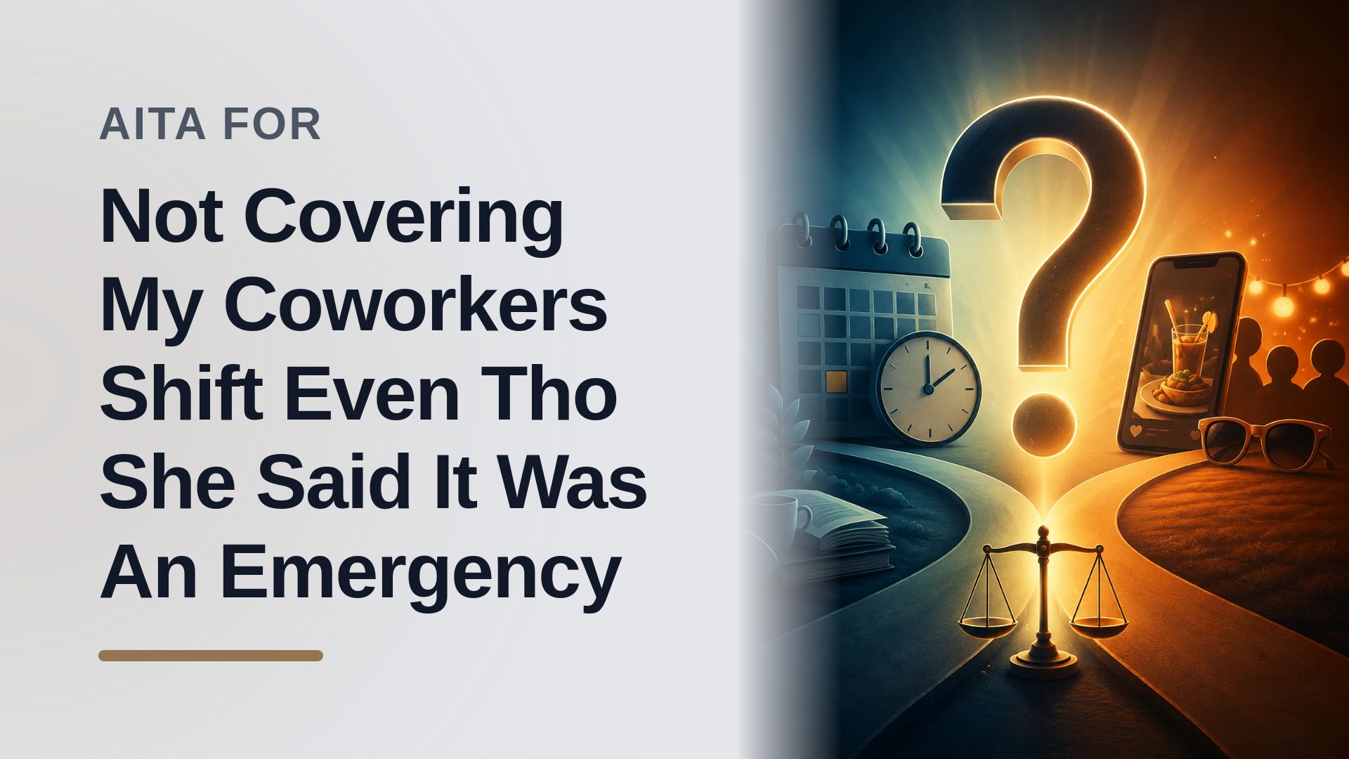 The Boundary Enforcer Who Held The Line Against A Coworker's "Emergency" Brunch