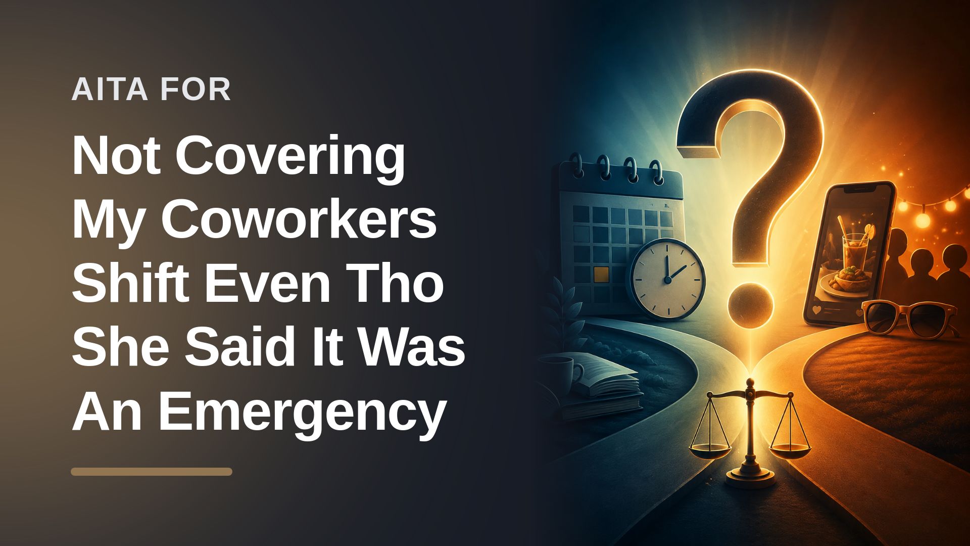 The Boundary Enforcer Who Held The Line Against A Coworker's "Emergency" Brunch