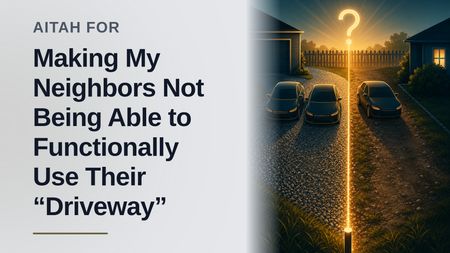 The Boundary Setter Who Drew a Literal Line in the Gravel Against the Entitled Neighbors