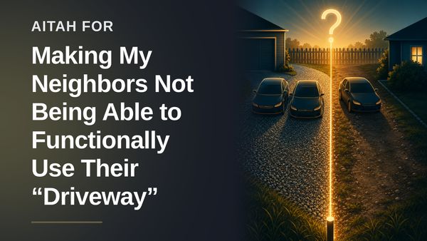 The Boundary Setter Who Drew a Literal Line in the Gravel Against the Entitled Neighbors