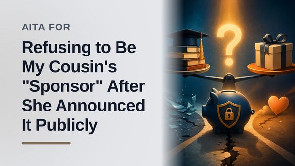 The Boundary Setter Who Torched a Manipulative Aunt's Tuition Ambush