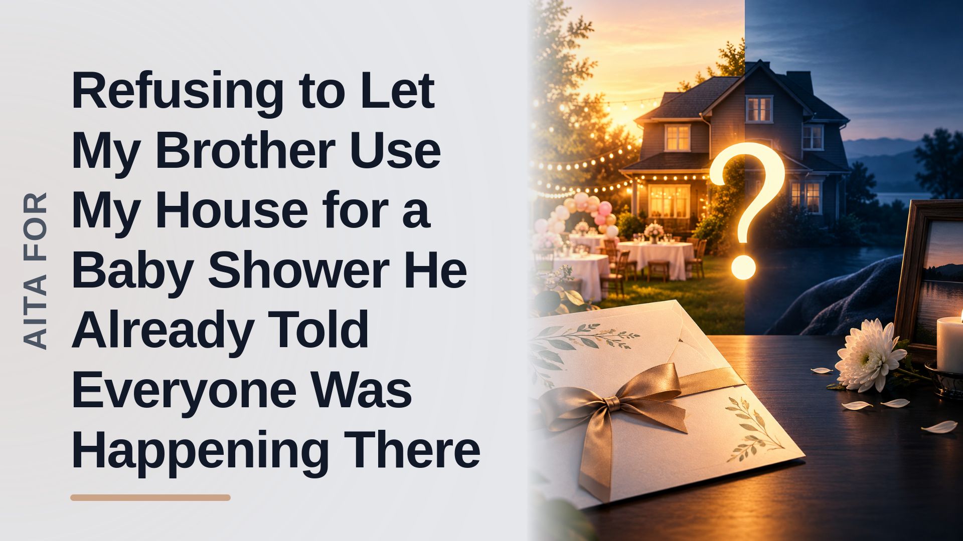 The Boundary-Setting Aunt Who Shut Down Her Entitled Brother's Hijacked Baby Shower