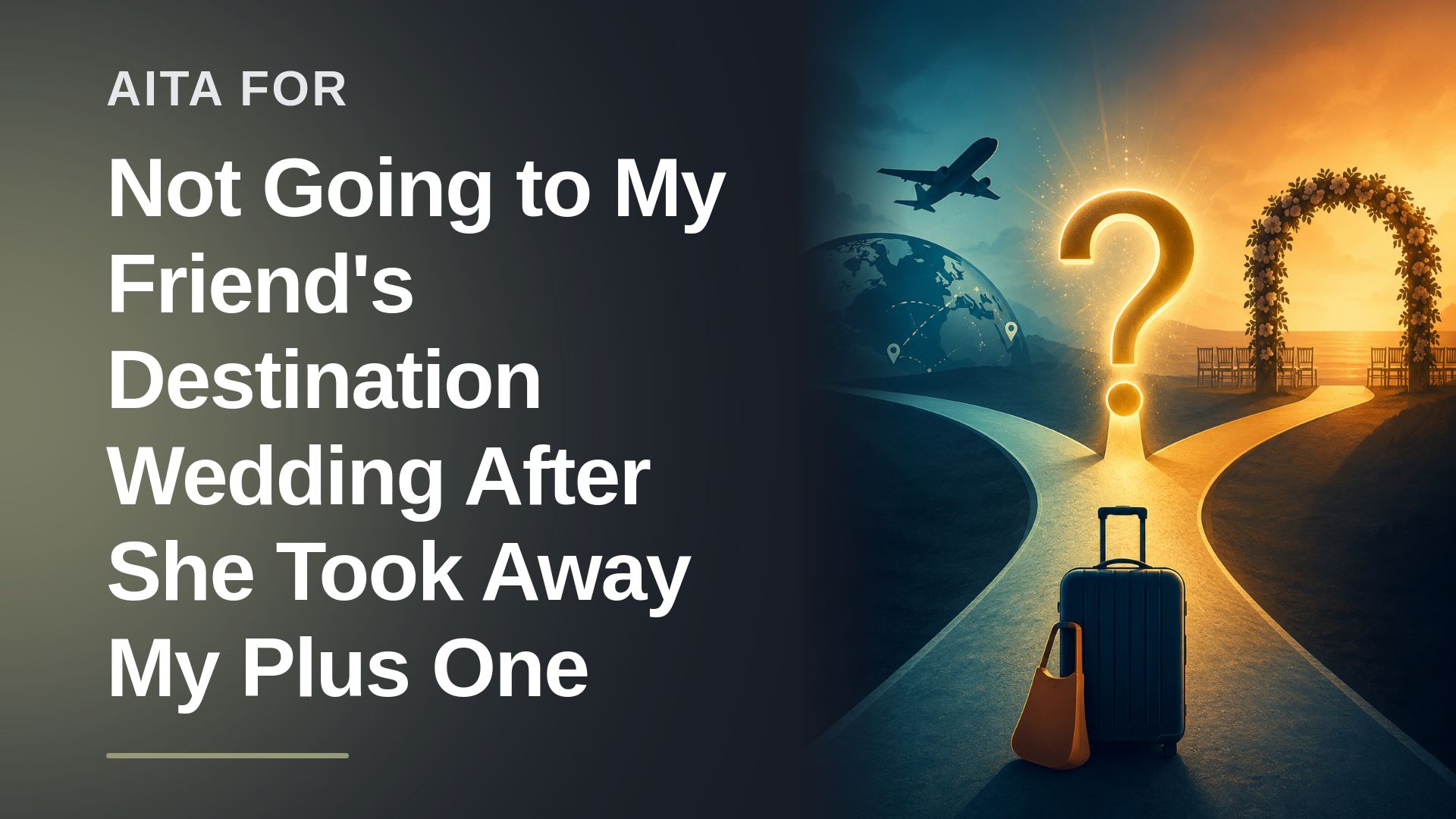 The Boundary-Setting Bestie Who Canceled Her Flight Against The Punishing Bridezilla