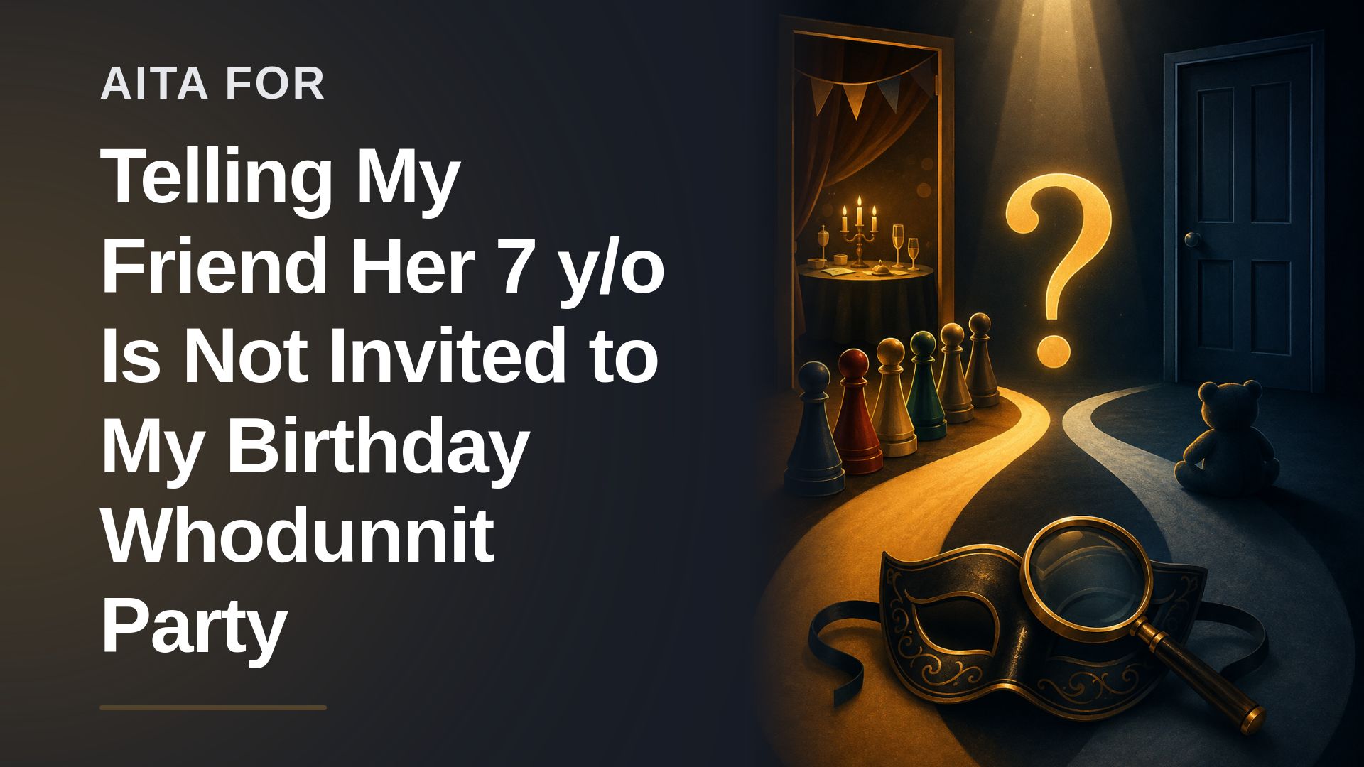 The Boundary-Setting Birthday Boy Who Defended His Murder Mystery Against A Guilt-Tripping Mom!