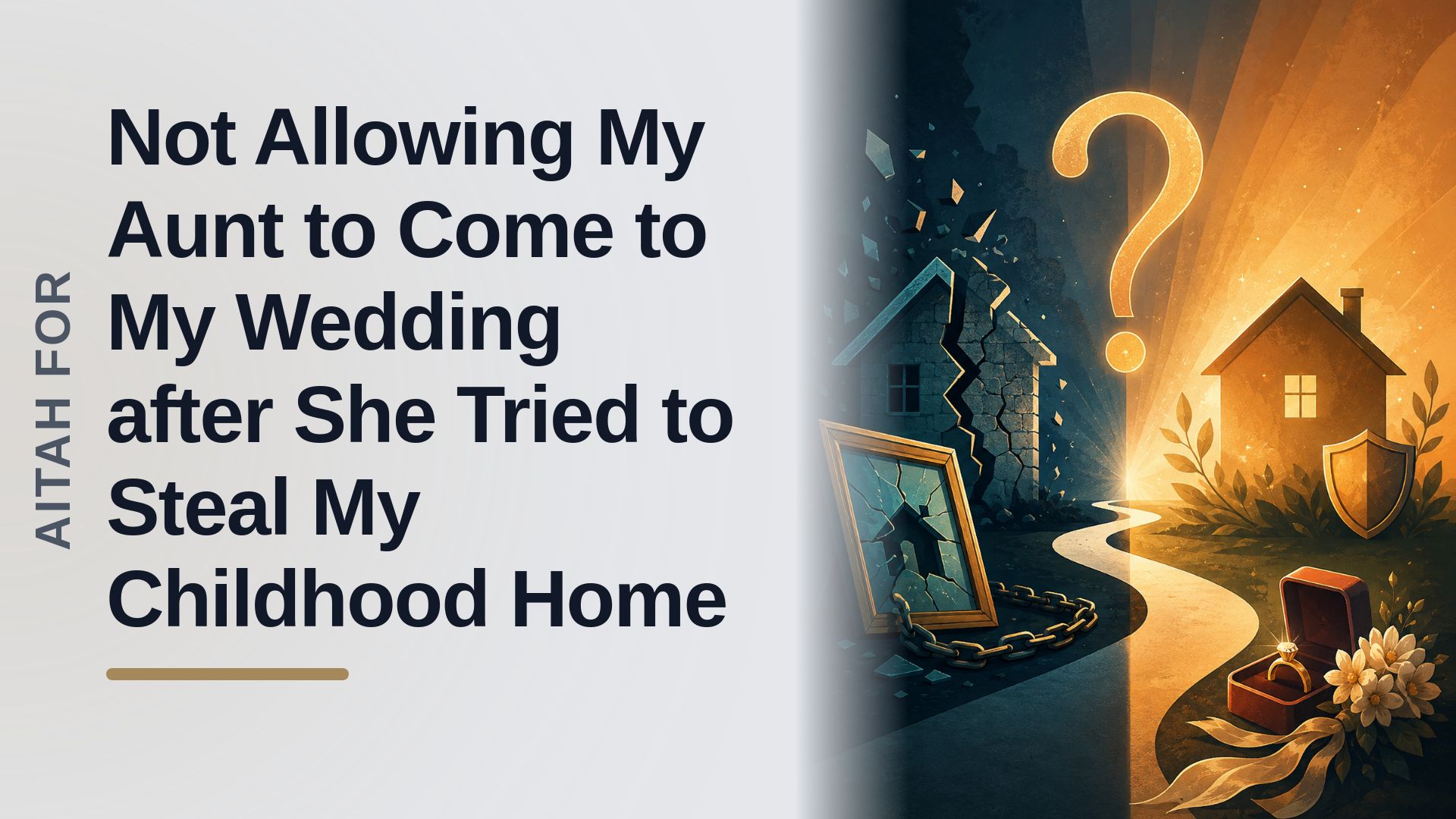 The Boundary-Setting Bride Who Torched A Family Estate To Stop Her Entitled Golden Child Aunt's Ultimate Heist