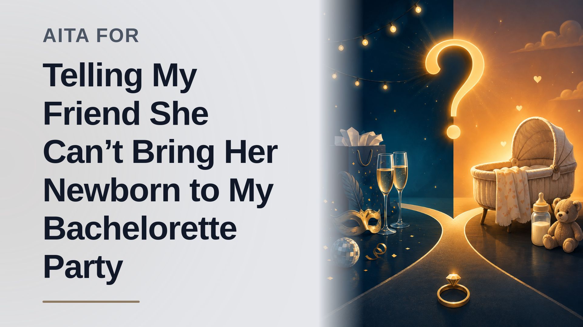 The Boundary-Setting Bride Who Ruined an Entitled Mom's Dream of Bringing a Newborn to the Bachelorette Bar!