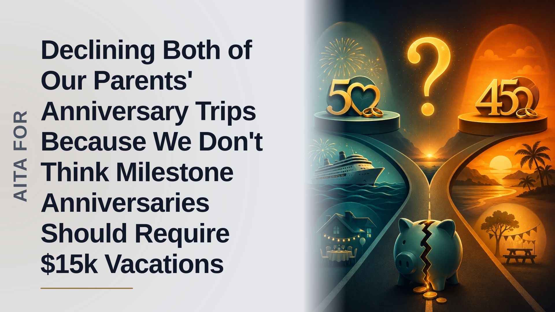 The Boundary-Setting Couple Who Shut Down Their Competing Parents' Outrageous $15k Vacation Demands