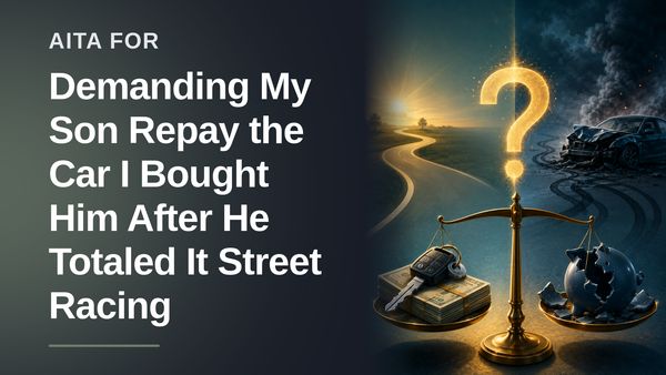 The Boundary-Setting Dad Who Dropped the Hammer on a Reckless Street Racer (And His Enabling Ex)