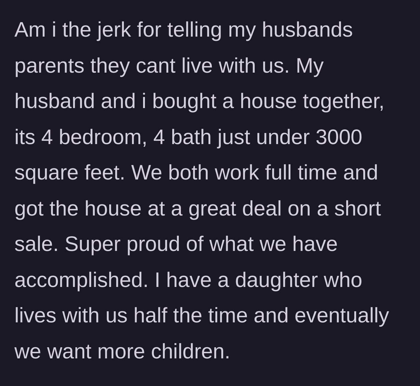 Story part 1 - A couple successfully purchases a 4-bedroom home on a short sale to make room for their growing family.