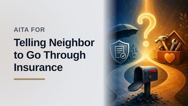 The Boundary-Setting Homeowner Who Shut Down An Entitled Neighbor's Double-Dipping Scam