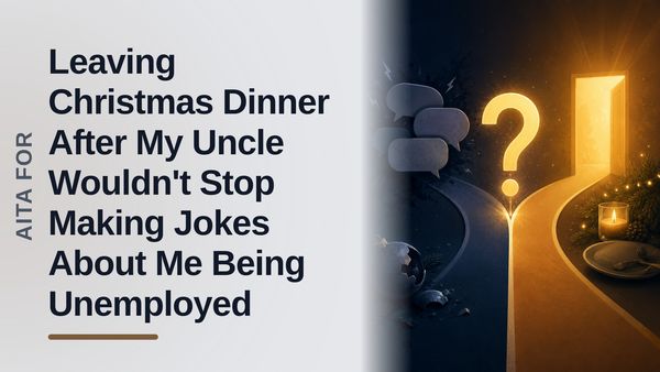 The Boundary-Setting Millennial Who Walked Out on His Instigator Uncle’s Holiday Roast