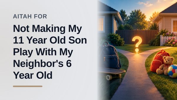 The Boundary-Setting Mother Who Drew the Line Against the Neighborhood's Free Babysitters