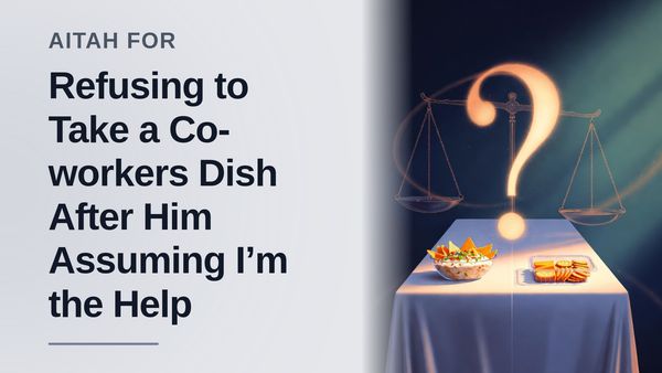 The Boundary-Setting Professional Who Refused to Play Waitress for an Oblivious Colleague