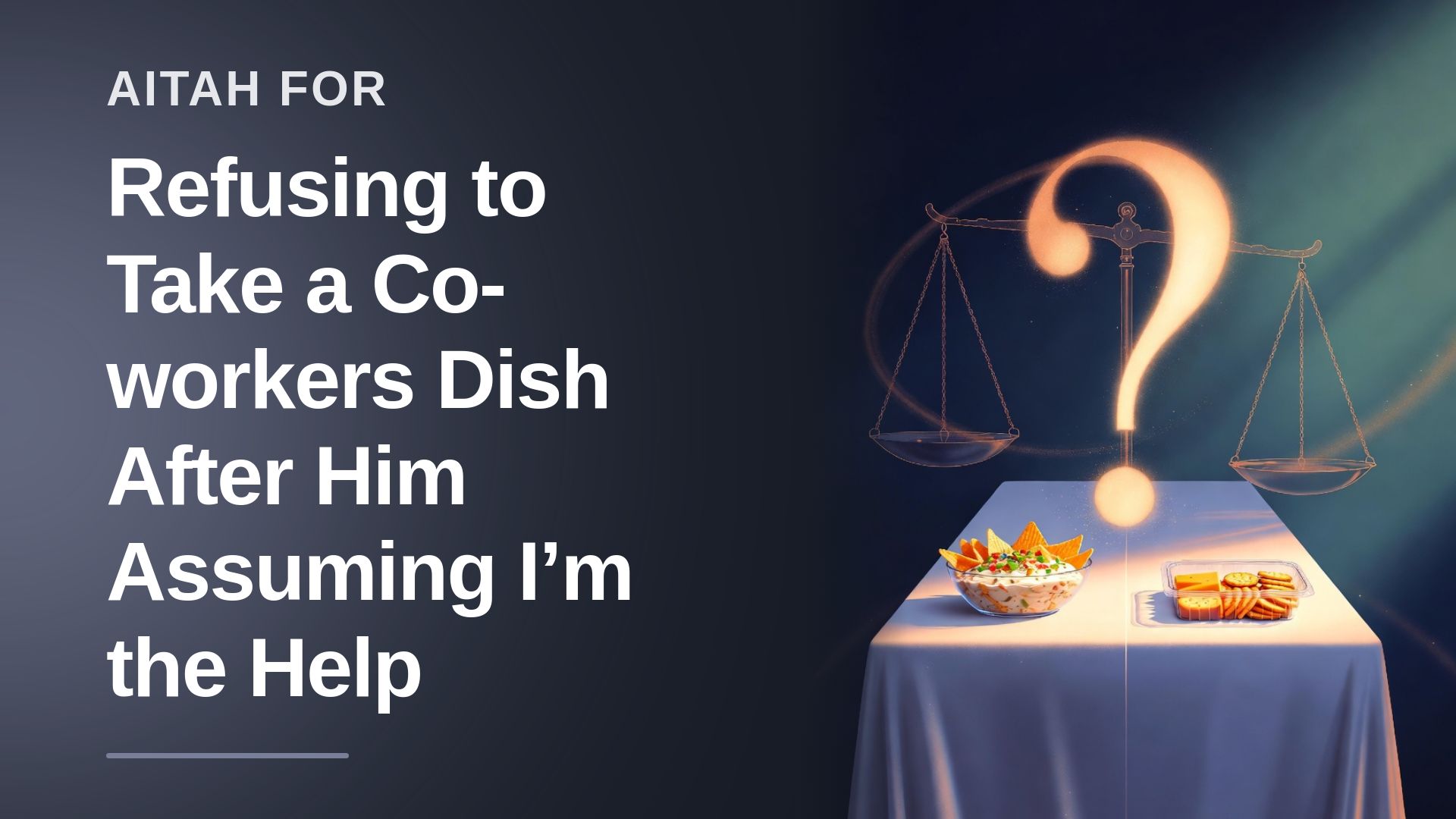The Boundary-Setting Professional Who Refused to Play Waitress for an Oblivious Colleague