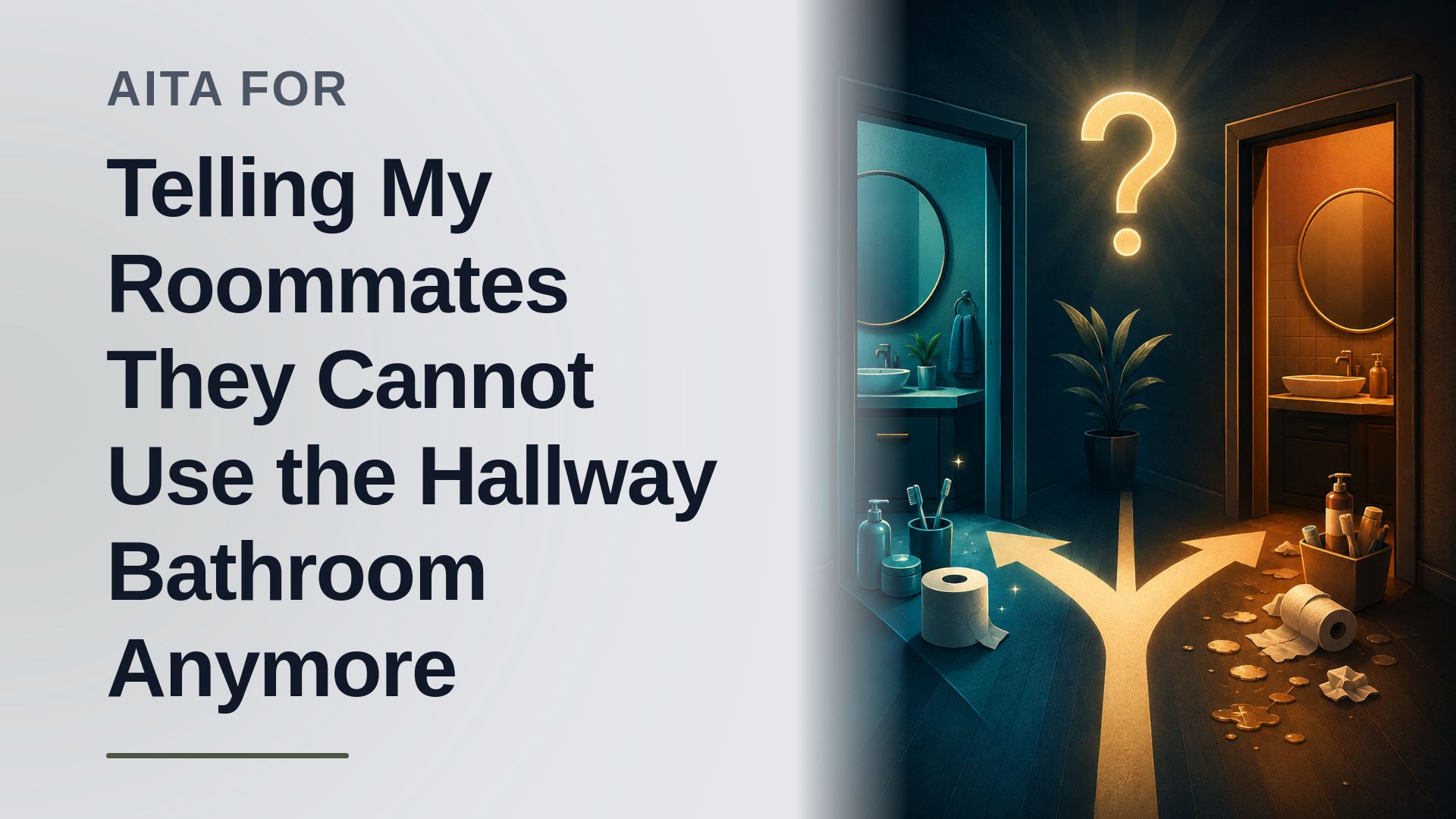 The Boundary-Setting Renter Who Dropped the Hammer on an Entitled Couple's Bathroom Invasion