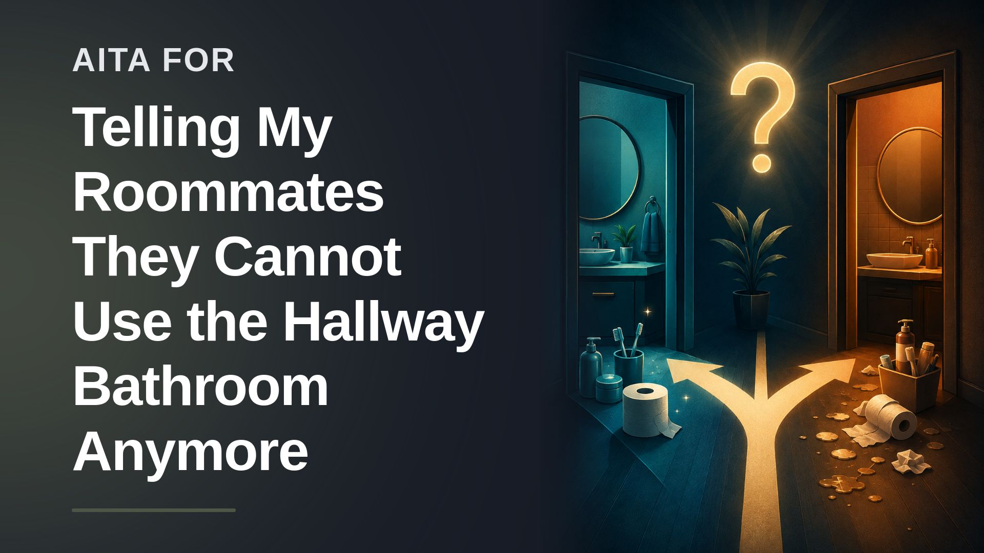 The Boundary-Setting Renter Who Dropped the Hammer on an Entitled Couple's Bathroom Invasion