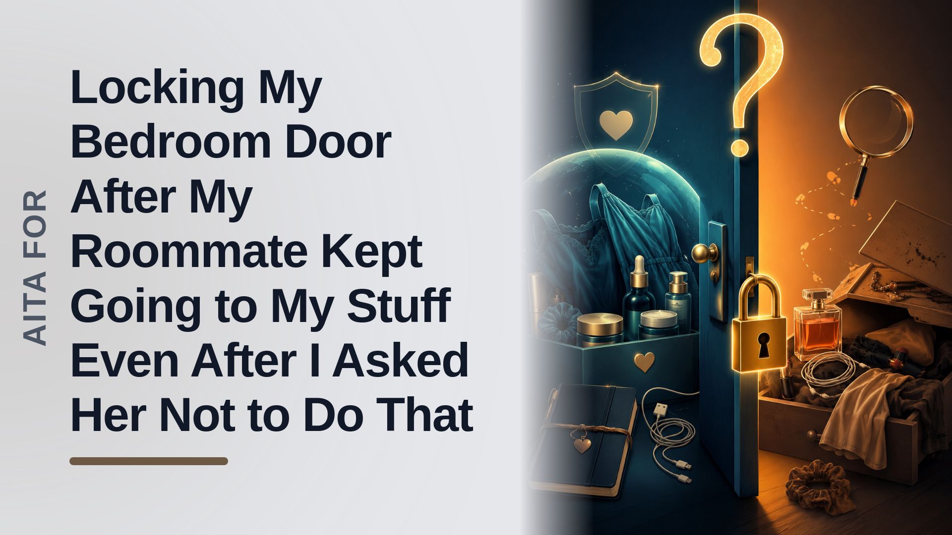 The Boundary-Setting Roommate Who Locked Out Her Entitled Skincare Thief