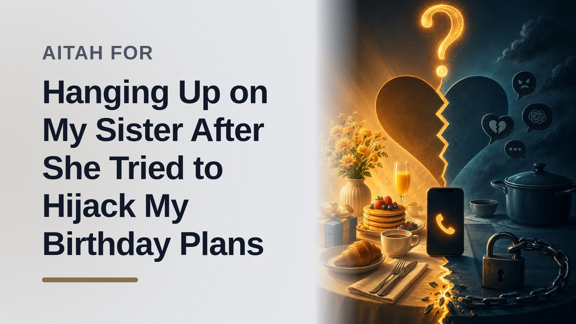 The Boundary-Setting Scapegoat Who Finally Hung Up on Her Golden Child Sister’s Audacity