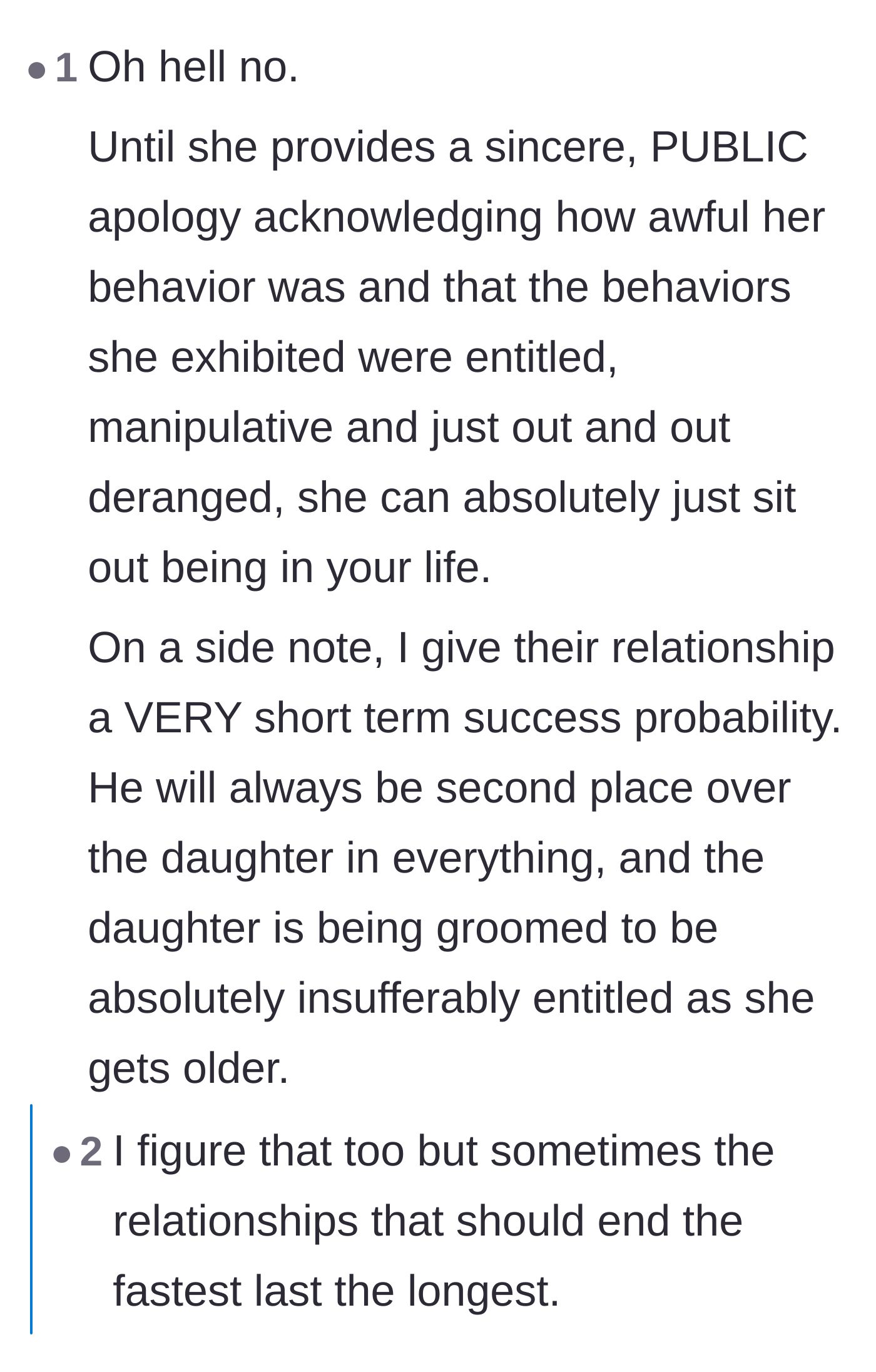 Comment thread 3 - A debate over whether the brother is permanently trapped in this toxic dynamic or will eventually wake up and demand a public apology.