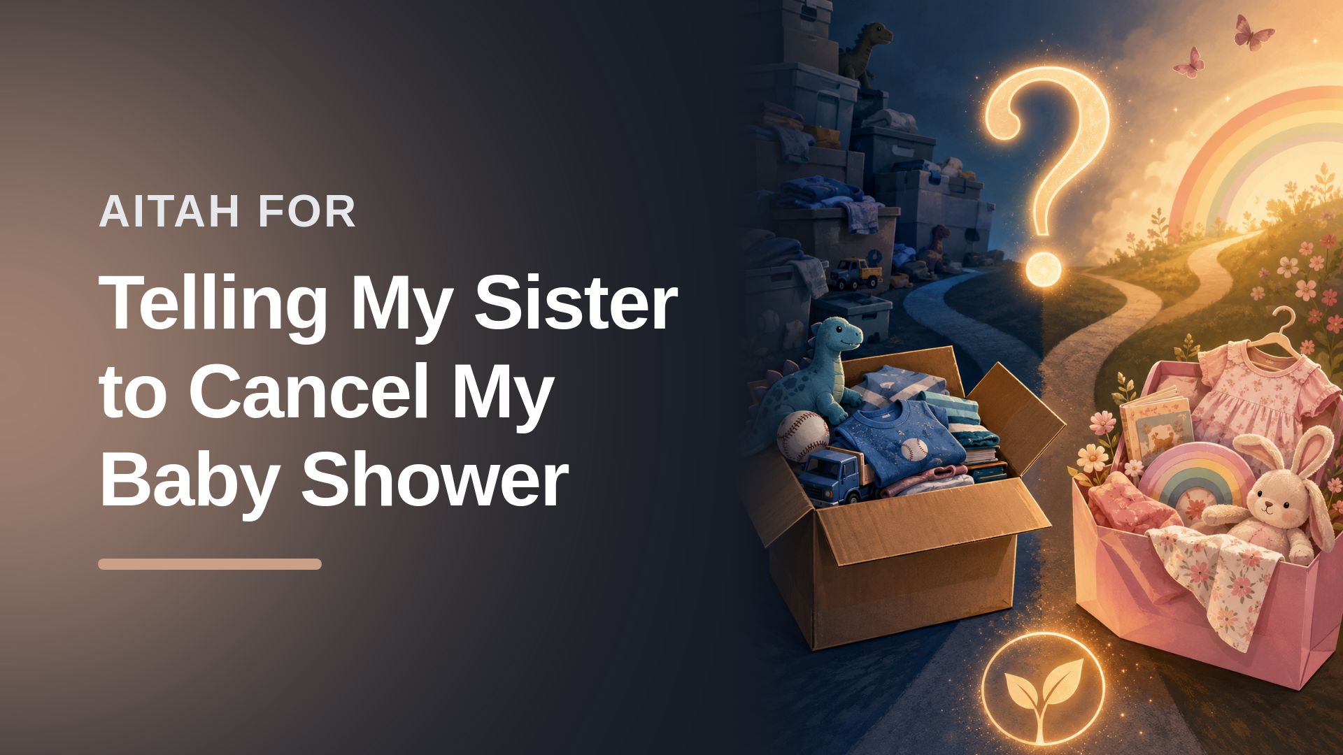 The Boundary-Setting Sister Who Canceled Her Own Baby Shower To Stop A Narcissistic Sibling's 'Generosity'