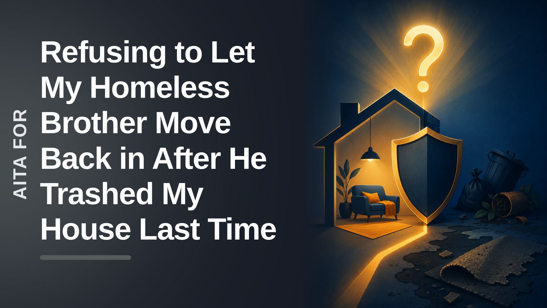 The Boundary-Setting Sister Who Slammed the Door on Her Entitled, Couch-Surfing Brother